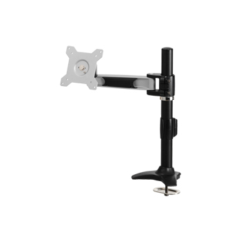 Single LCD Monitor Stand with one articulating arm